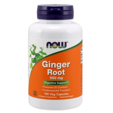 Ginger Root (Imbir - Korzeń) 550mg 100 kaps.