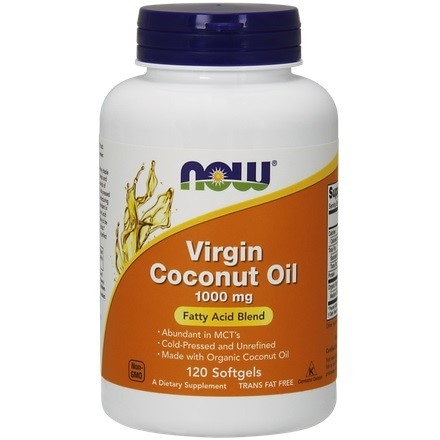 Coconut Oil Virgin (Olej z kokosa) 1000mg 120 kaps.