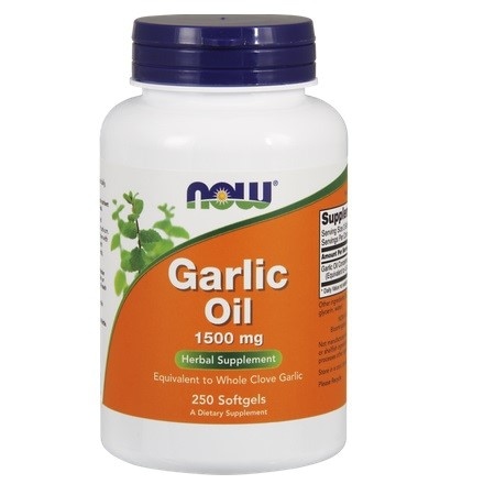 Garlic Oil (Czosnek - Olej) 1500mg 250 kaps.