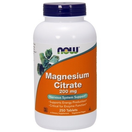 Magnesium Citrate (Cytrynian Magnezu) 200mg 250 tabl.
