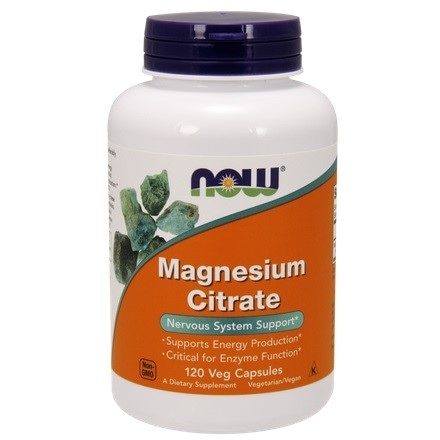 Magnesium Citrate (Cytrynian Magnezu) 400mg 120 kaps.
