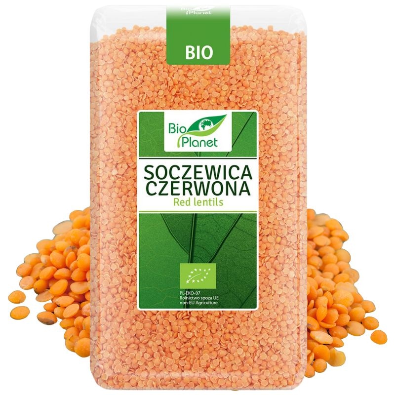 Bio Planet Soczewica czerwona BIO 1kg
