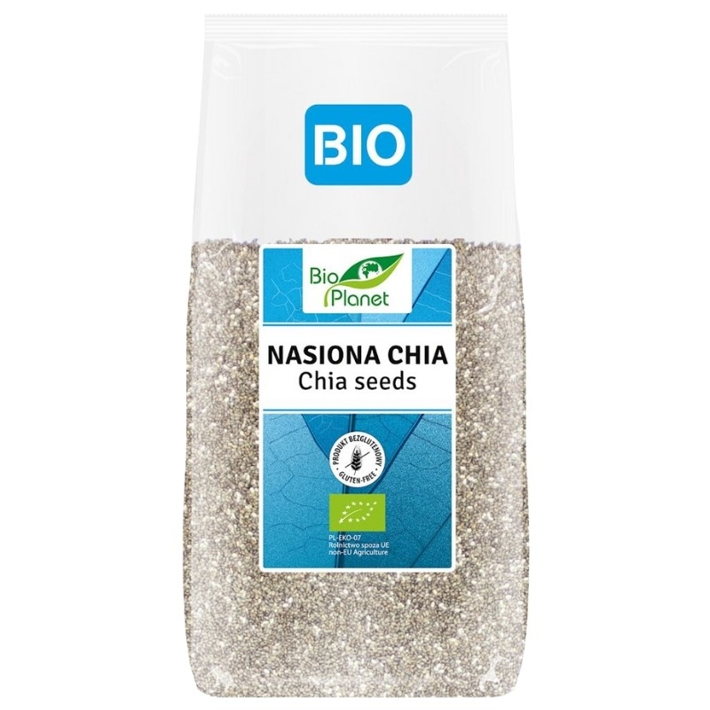 Bio Planet Chia - Nasiona Szałwii Hiszpańskiej (Salvia hispanica) BIO 400g