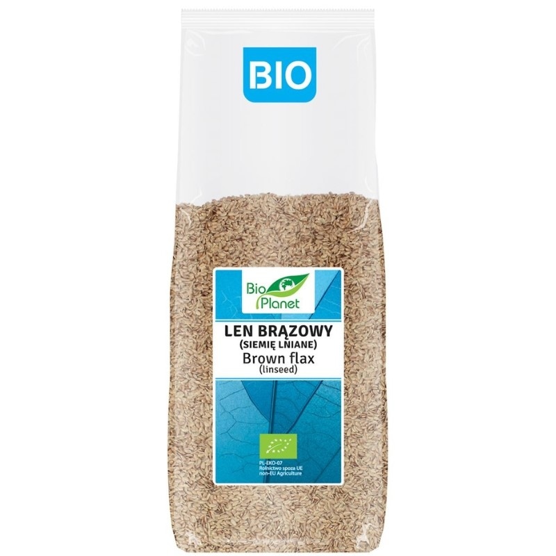 Bio Planet Len brązowy (siemię lniane) BIO 1kg