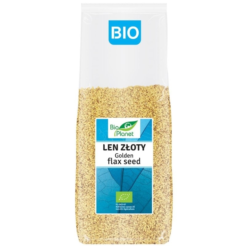 Bio Planet Len złoty BIO 1kg