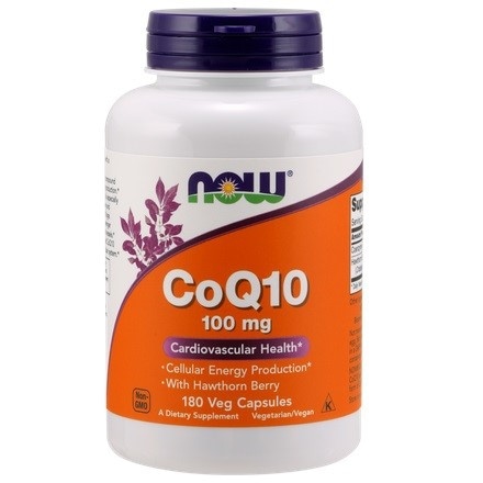 Koenzym Q10 100mg + Głóg 180 kaps.