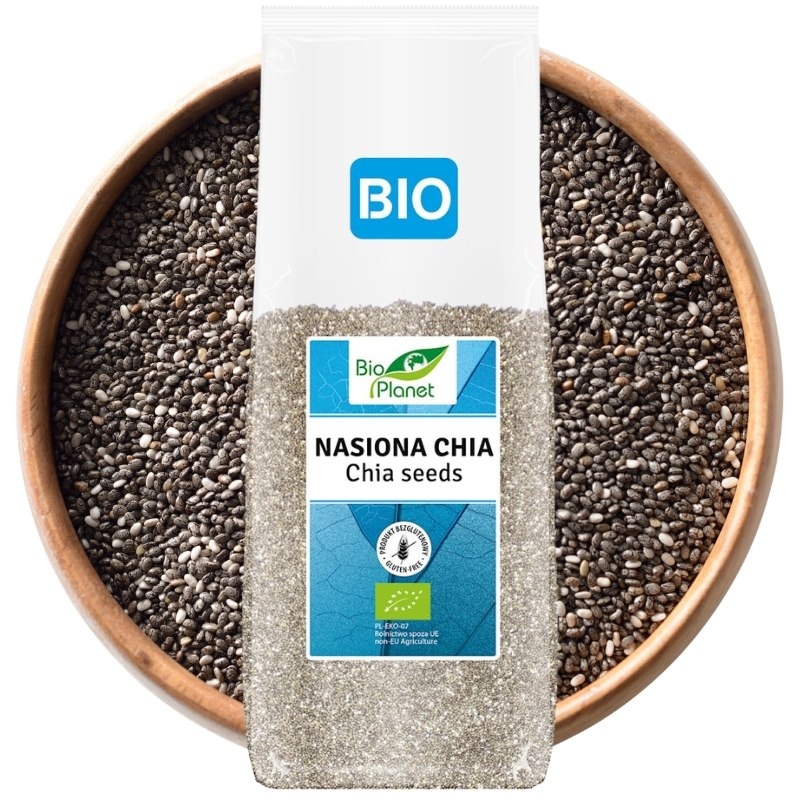 Bio Planet Chia - Nasiona Szałwii Hiszpańskiej (Salvia hispanica) BIO 1kg