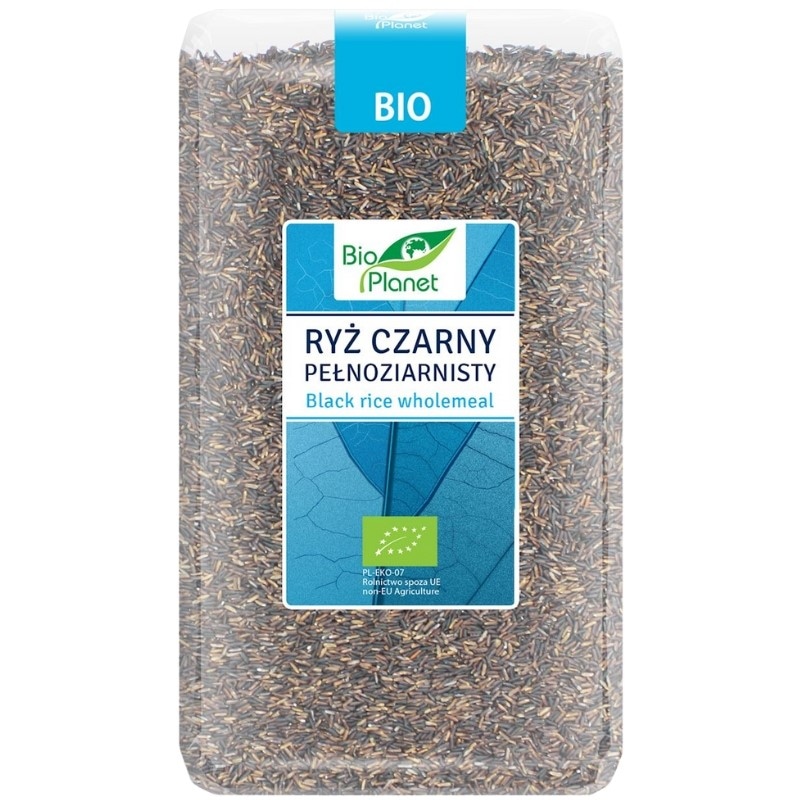 Bio Planet Ryż czarny pełnoziarnisty BIO 1kg