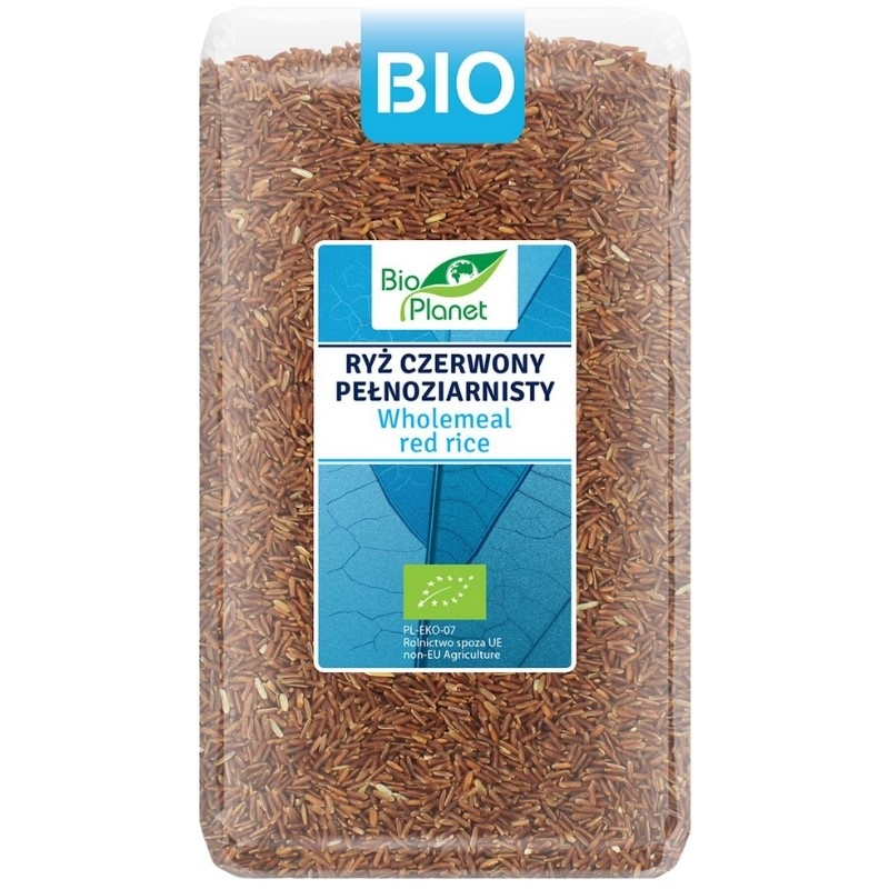 Bio Planet Ryż czerwony pełnoziarnisty BIO 1kg