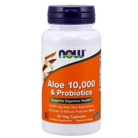 Aloe Vera 10 000 & Probiotyki 60 kaps.
