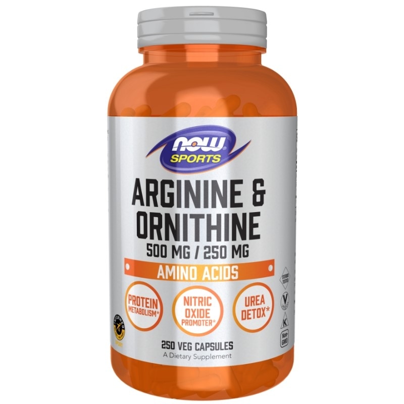 L-Arginina & L-Ornityna 500/250 250 kaps.