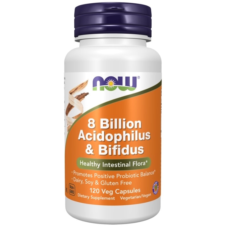 8 Billion Acidophilus & Bifidus 120 kaps. wegetariańkich