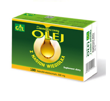 Wiesiołek olej z nasion 100 kaps.