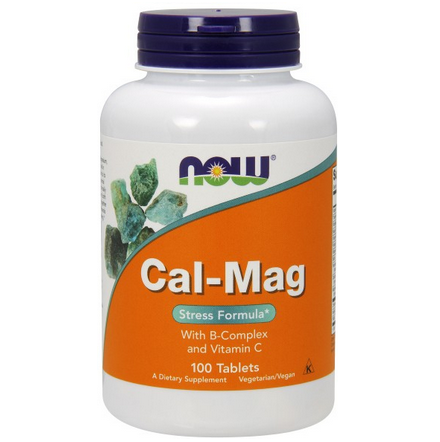 Cal-Mag Stress Formuła 100 tabl (z Vit B-Complex i Vit C)