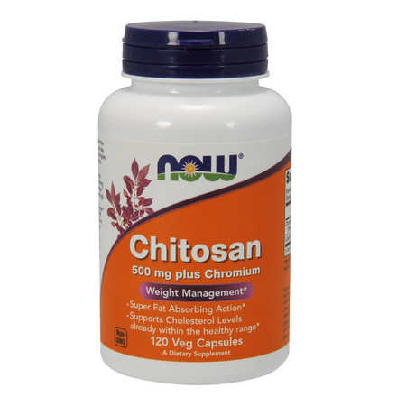 Chitosan 500mg + Chrom 100mg 120 kaps.